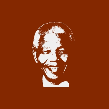 Free Nelson Mandela Grunge Clipart to Edit Online