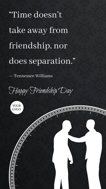Free Friendship Day Quote Template to Edit Online