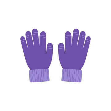 Free Winter Gloves Clipart to Edit Online