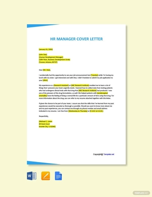 Contract Clinical Research Associate Cover Letter Template