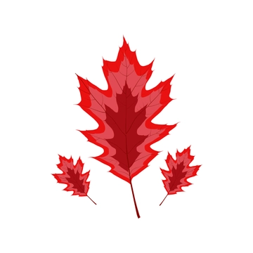 Free Red Leaves Clipart to Edit Online