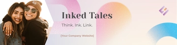 Free Gradient Website Banner Template to Edit Online
