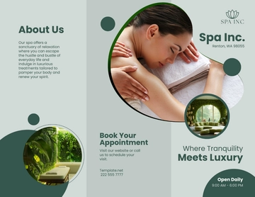 Free Portfolio Brochure Template to Edit Online