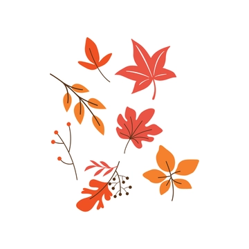 Free Fall Foliage Clipart to Edit Online