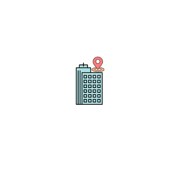 Free Hotel Location Icon to Edit Online