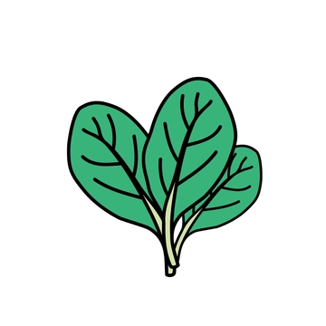 Free Spinach Clipart to Edit Online