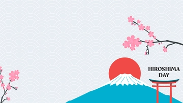 Free Hiroshima Day Background Template to Edit Online