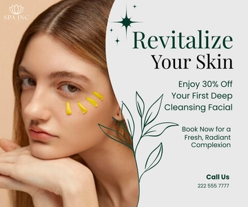 Free Beauty & Spa Google Ad Banner Template to Edit Online