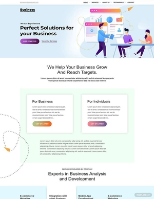 Software Agency Website Template
