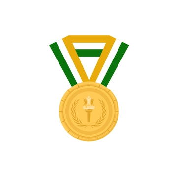 Free Gold Medal Clipart to Edit Online