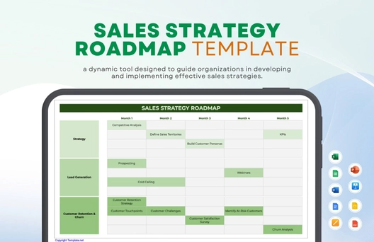Sales Strategy Roadmap Template