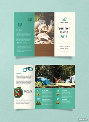 Summer Camp Brochure Template