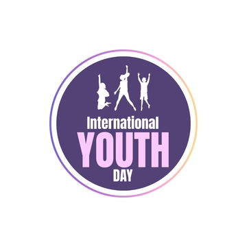 Free International Youth Day Logo Template to Edit Online