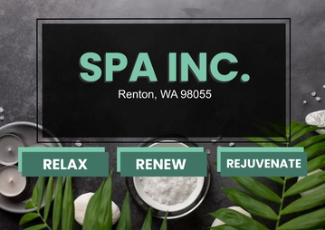 Free Beauty Salon and Spa Signage Template to Edit Online