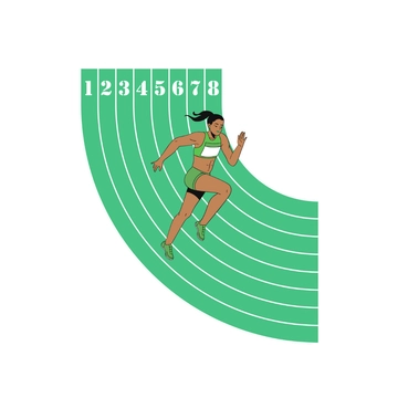 Free Track and Field Clipart to Edit Online