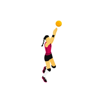 Free Volleyball Player Clipart to Edit Online