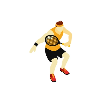 Free Tennis Player Clipart to Edit Online