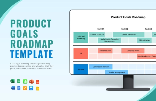 Product Goals Roadmap Template