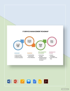IT Service Management Roadmap Template