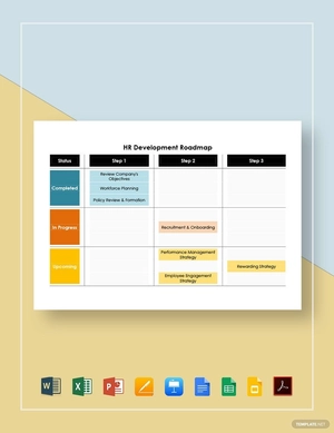 HR Development Roadmap Template