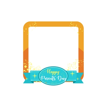 Free Parents Day Frame Clipart to Edit Online