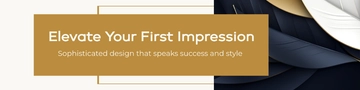 Free Luxury LinkedIn Banner Template to Edit Online