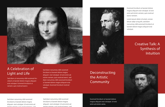 Exhibition Catalog Template