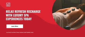 Free Spa Facebook Cover Template to Edit Online