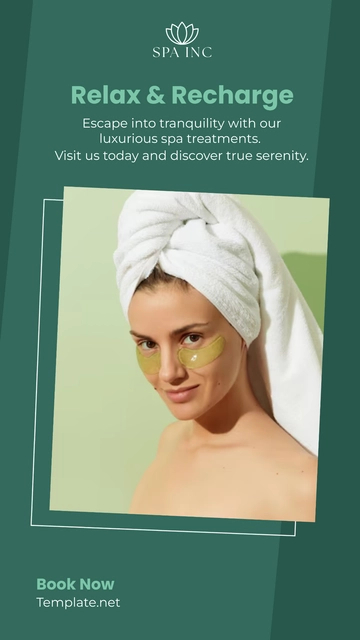 Free Spa Whatsapp Status Template