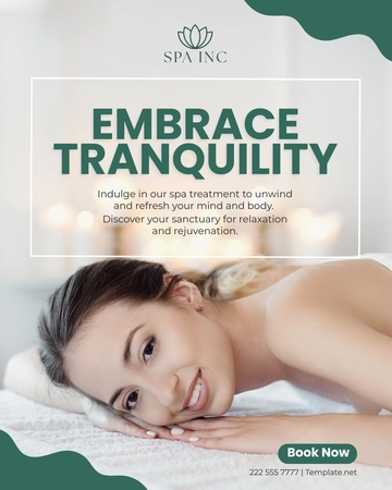 Free Spa X Post Template
