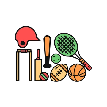 Free Sports Equipment Clipart to Edit Online