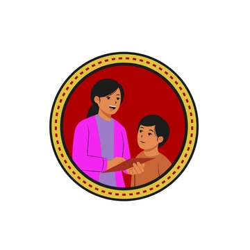 Free Parents Day Emblem Clipart to Edit Online