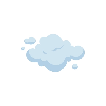 Free Cloud Sticker Clipart to Edit Online
