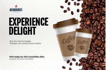 Free Cafe Social Media Banner Template to Edit Online
