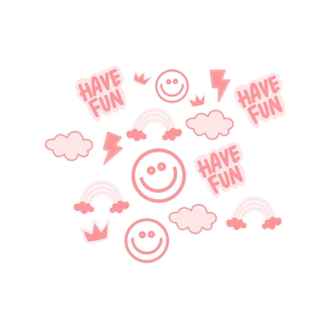 Free Pattern Sticker to Edit Online