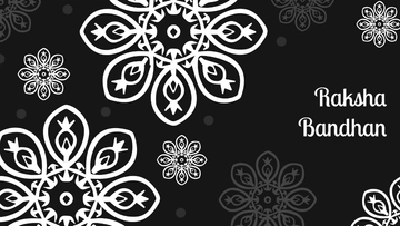 Free Raksha Bandhan Black Background Template to Edit Online Free Raksha Bandhan Black Background Template to Edit Online