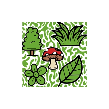 Free Nature Doodles Clipart to Edit Online