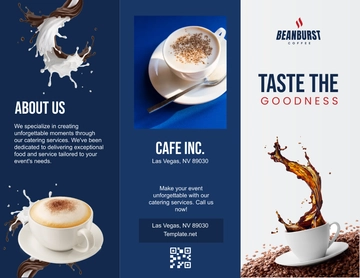 Free Catering Brochure Template to Edit Online