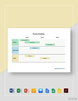 Sample Process Roadmap Template