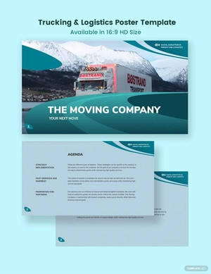 Trucking Logistics Presentation Template