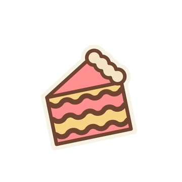 Free Cake Sticker Clipart to Edit Online