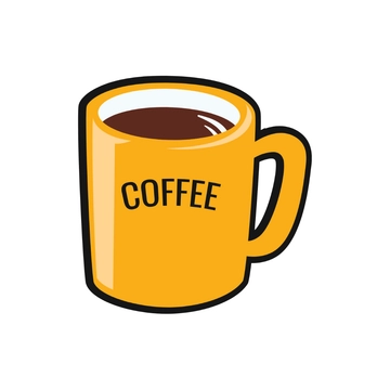 Free Coffee Sticker Clipart to Edit Online
