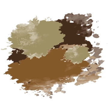 Free Coffee Stain Overlay Clipart to Edit Online