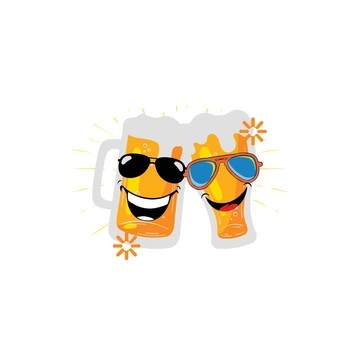 Free Beer Celebration Clipart to Edit Online