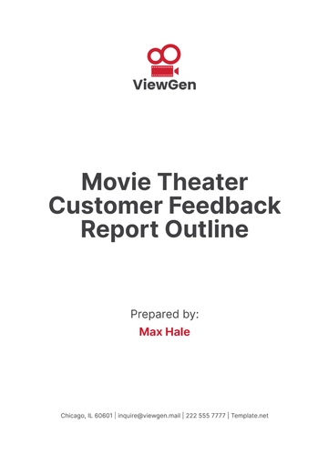 Free Movie Theater Customer Feedback Report Outline Template to Edit Online