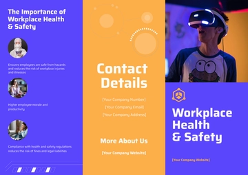 Free Tech Pamphlet Template to Edit Online