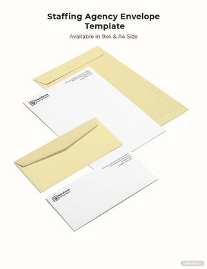 Staffing Agency Envelope Template