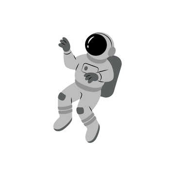 Free Astronaut Sticker Clipart to Edit Online