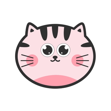 Free Cat Sticker Clipart to Edit Online