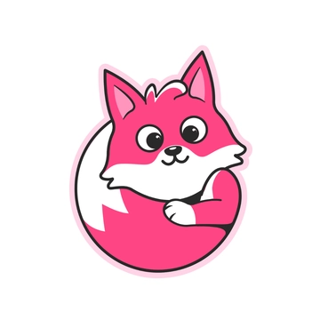 Free Fox Sticker Clipart to Edit Online